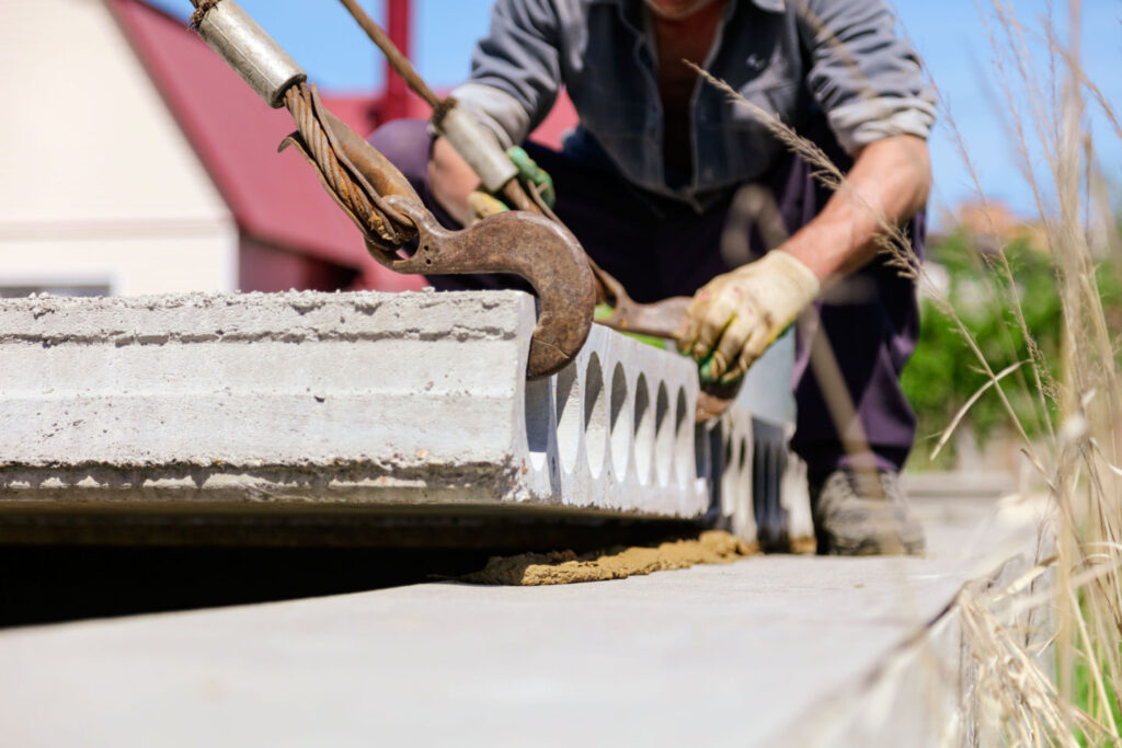 Concrete Lifting Contractor Concrete Lifting Contractor at work